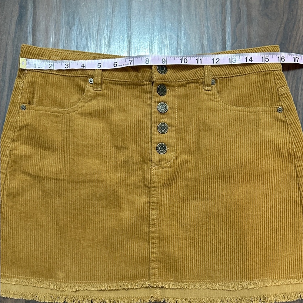 Indigo Rein Corduroy Mini Skirt - Picture 4 of 7